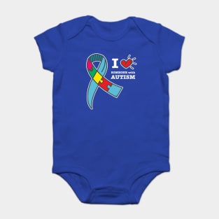 Autism Awareness Design Gift for Autistic Kids Awareness product Baby Bodysuit